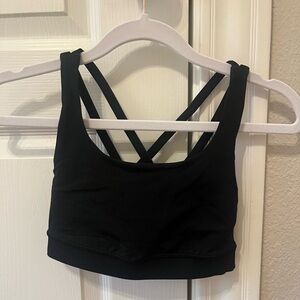 Lululemon energy bra in black size 2